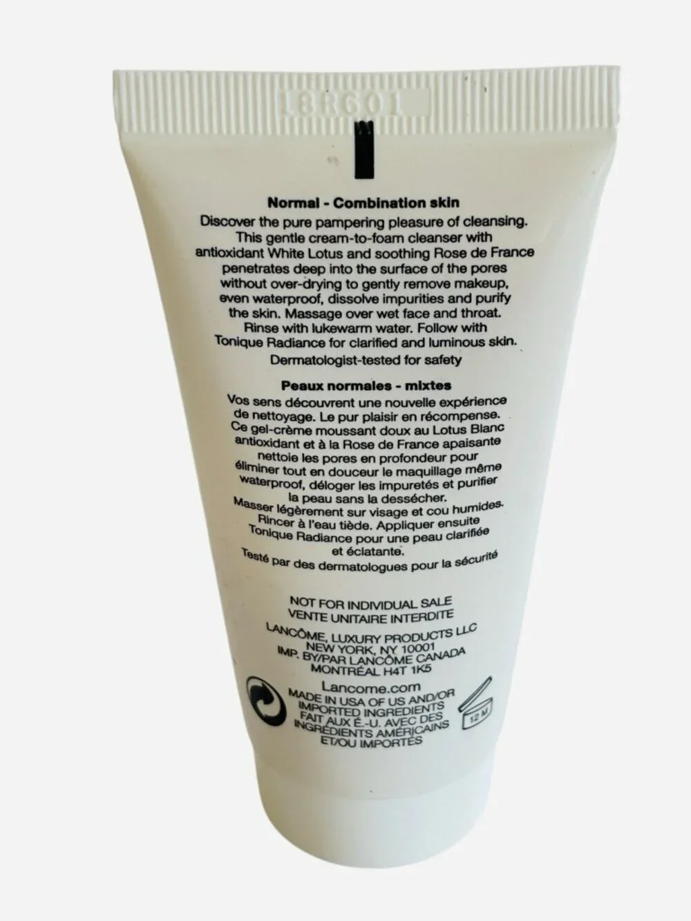 Lancome Creme Radiance Clarifying Cream-to-Foam Cleanser 1.7 oz